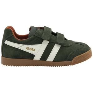 cka192na-children-s-trainers-gola-harrier-strap-dark-khaki-off-white-moody-orange