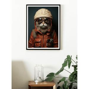 kb1564hag-animeleg02-poster-hartman-animal-elegance-02-black-50x70-cm