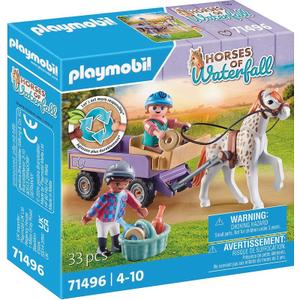 a2401343-children-s-building-set-carriage-and-pony-playmobil-violet-beige-blue-14-2x4-1x14-2-cm