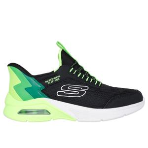 403890l-bklm-children-s-trainers-skechers-microspec-max-brisk-stripe-black-green